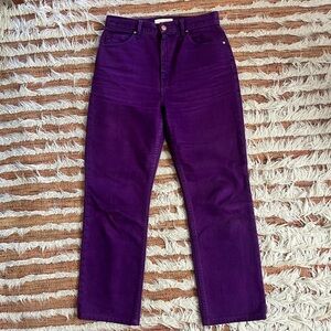 Ulla Johnson ultra violet jeans size 28
